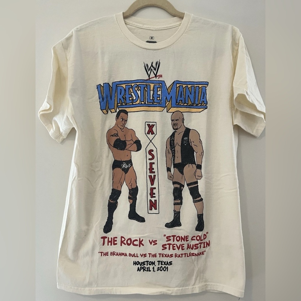 WWE Legends T-Shirt The Rock Steve Austin men’s medium